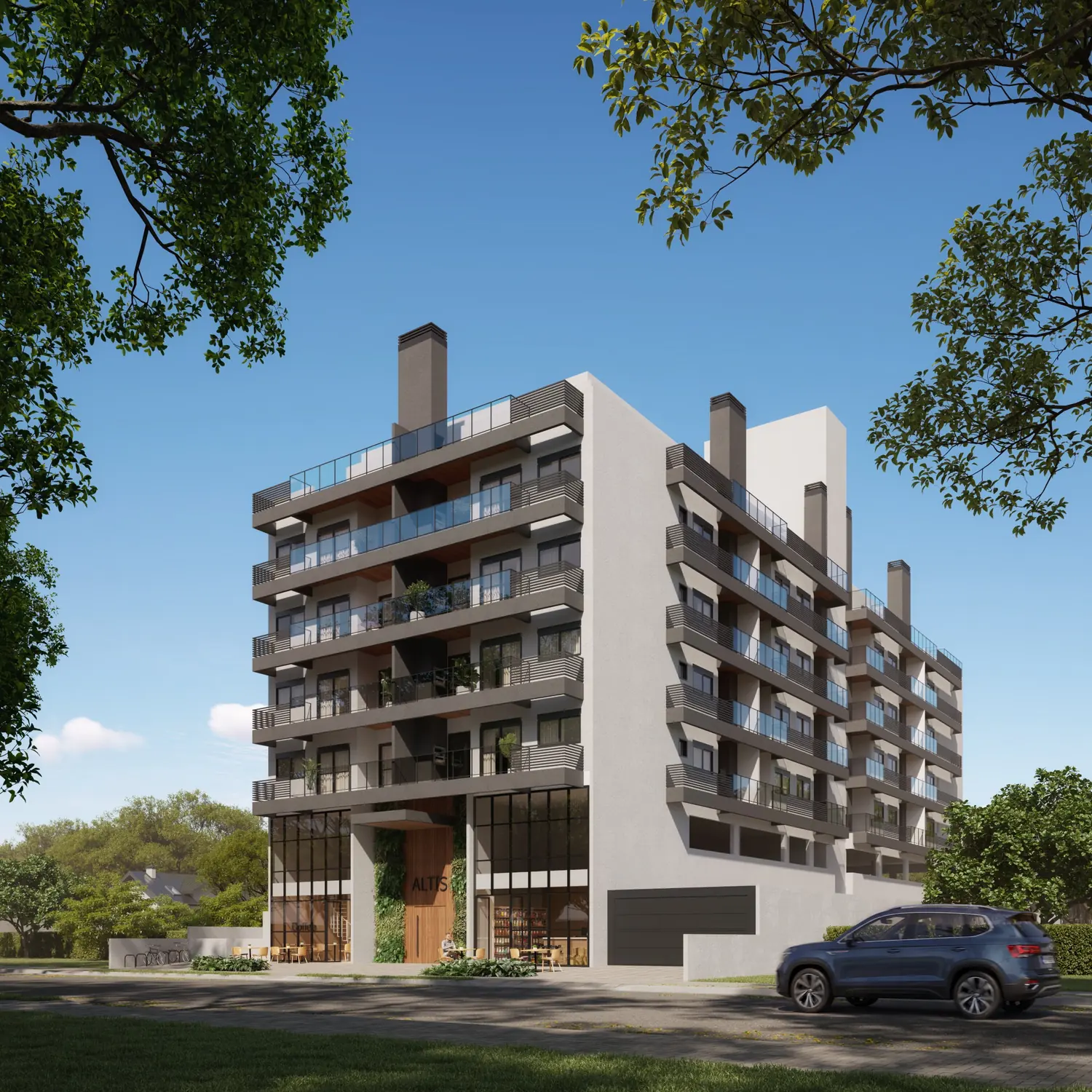 Perspectiva do Altis Residence